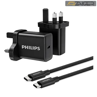 Philips Wall charger 30w + Type C Cable DLP5312