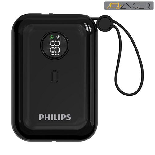 Philips power bank 1000mAh USB C cable DLP2228