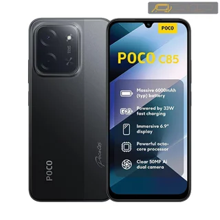 گوشی شیائومی مدل   POCO C85 4G دوسیم کارت  حافظه 128 رم 4 گیگابایت   - ساخت کشور چین  (Global)