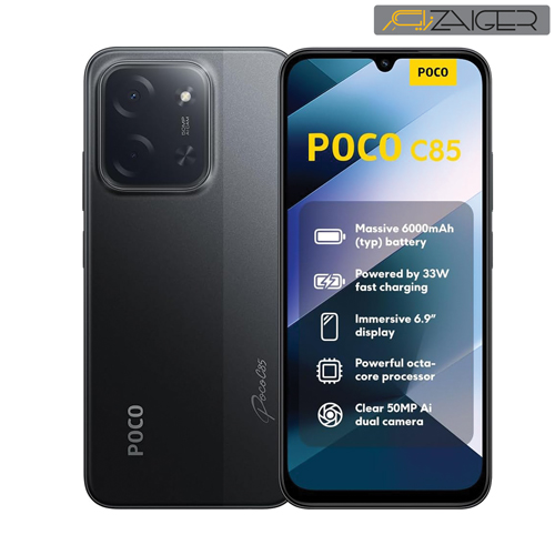 گوشی شیائومی مدل   POCO C85 4G دوسیم کارت  حافظه 256 رم 8 گیگابایت   - ساخت کشور چین  (Global)